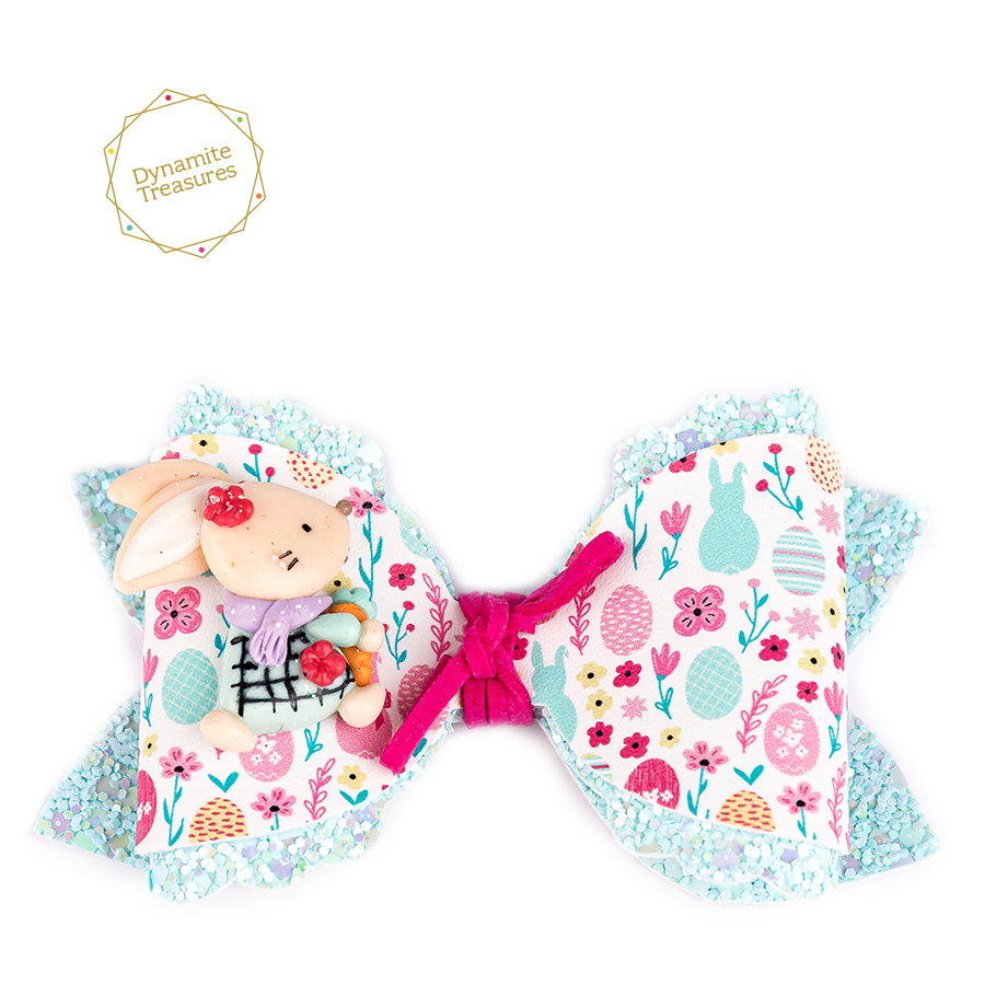 Iris Bow | Pink Easter