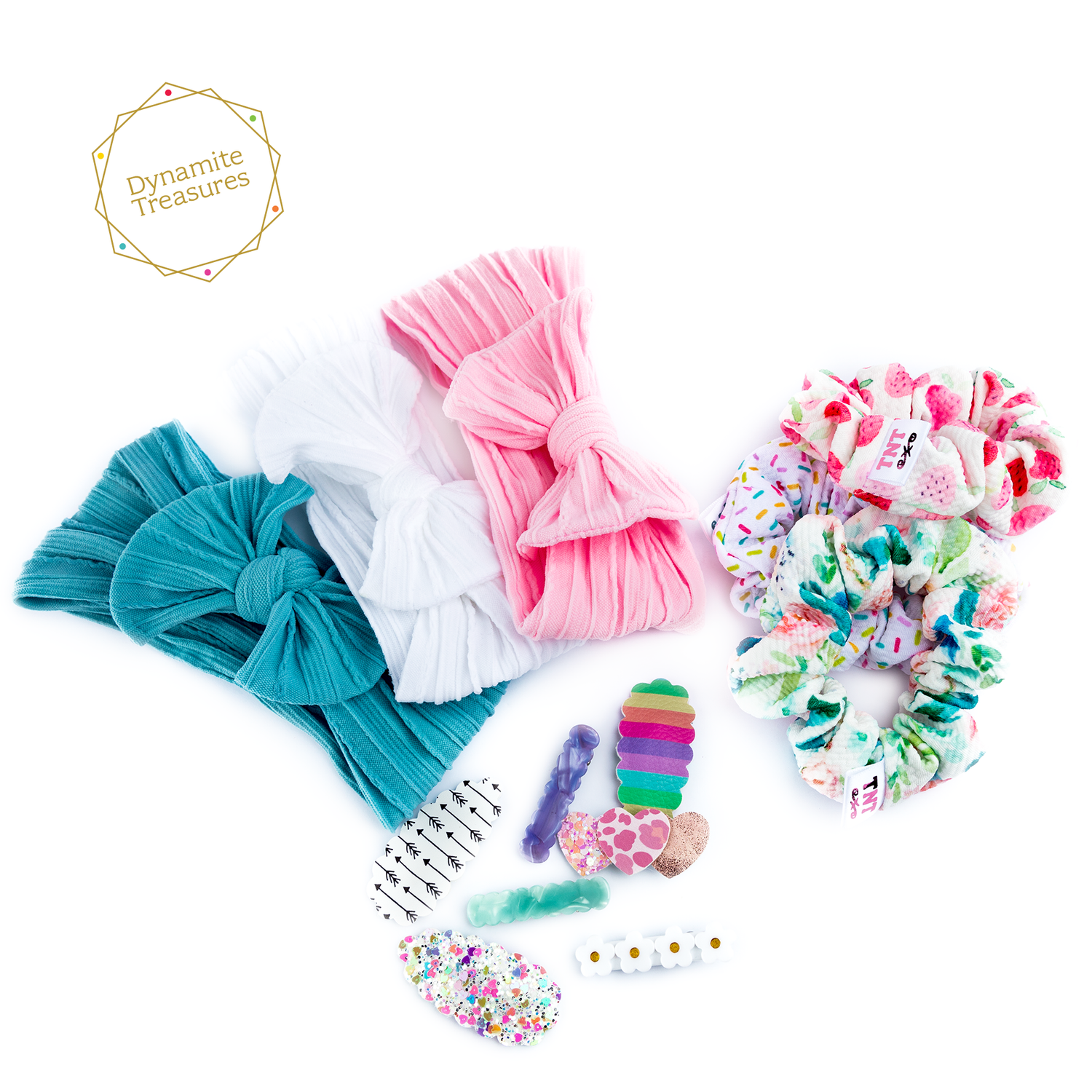 Hair Accessories - Hairbows, scrunchies, clips & Headbands for Babies to Adults