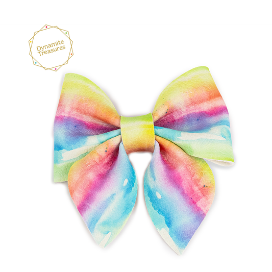 Ariel Bow | Rainbow Swirl