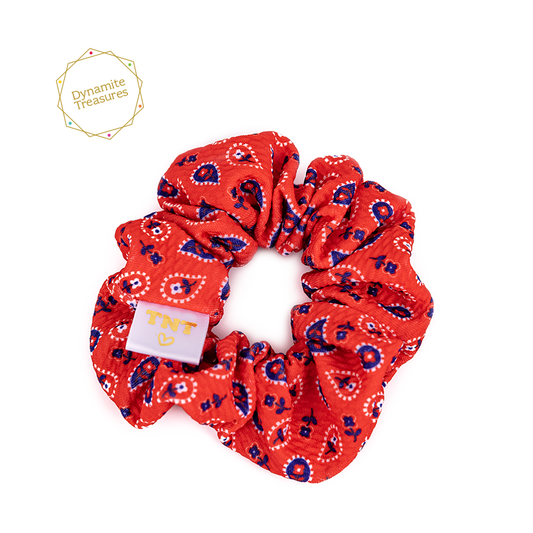 Basic Scrunchie | Paisley