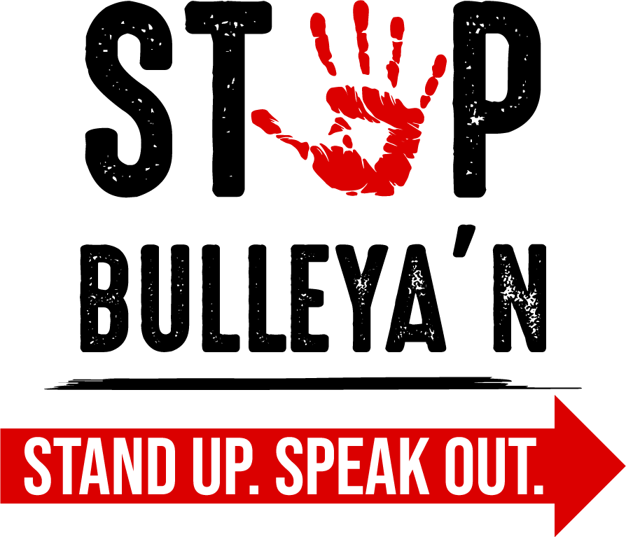 Stand UP Speak OUT Anti Bullying Shirt Design Stop Bulleya'n to wear on Pink Shirt Day